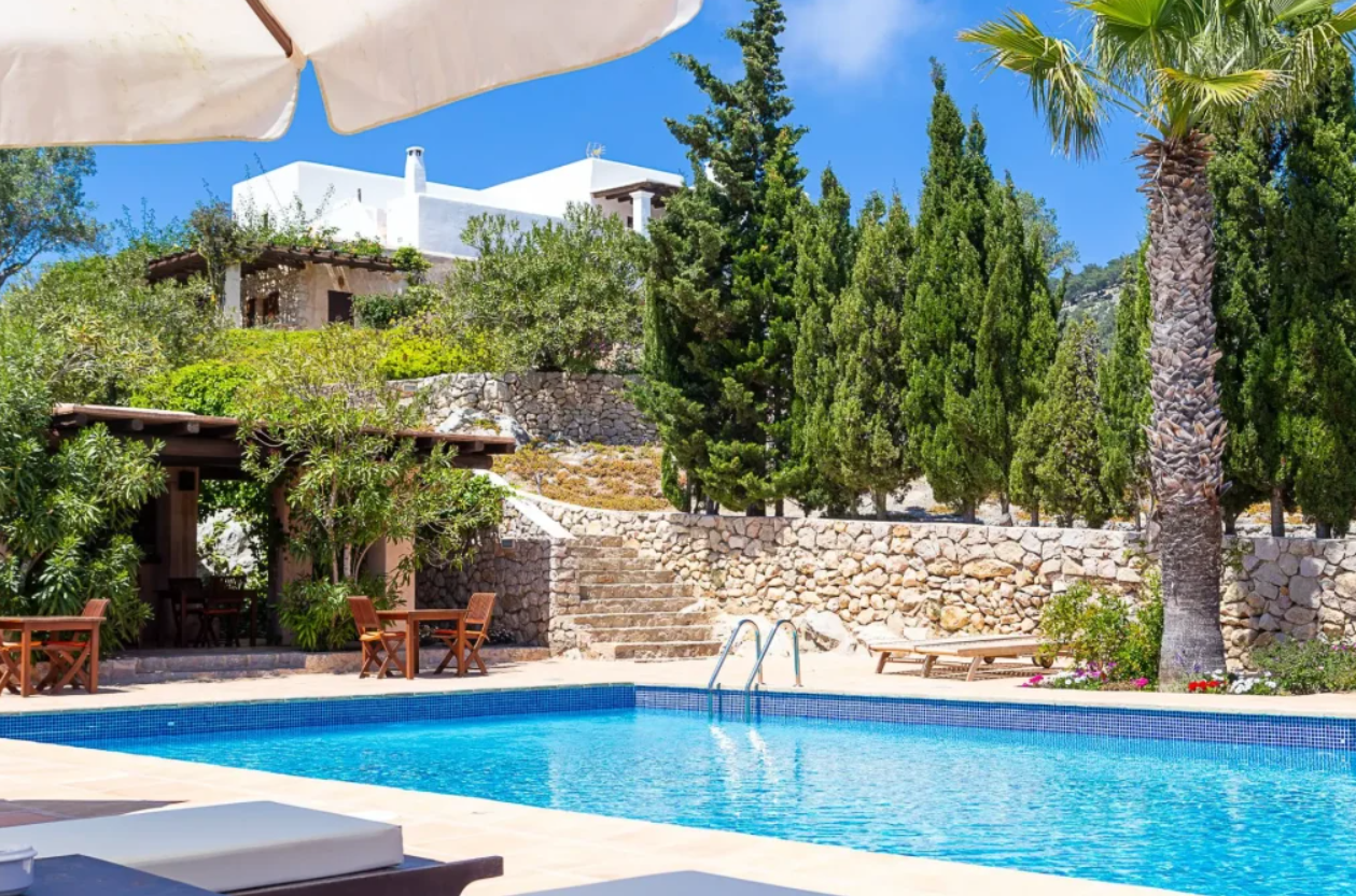 Hotel Rural Can Pujolet Santa Agnes de Corona Exterior foto